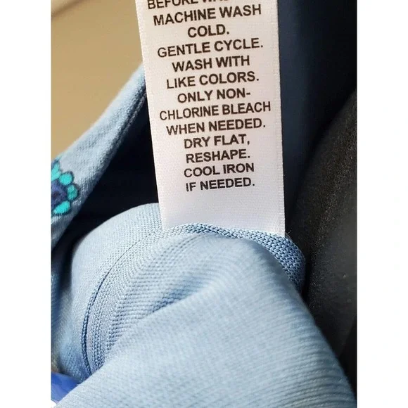 Cato Women's Blue Floral Rayon Square Neck Sleeveless Long Maxi Dress Size Large - Picture 8 of 10